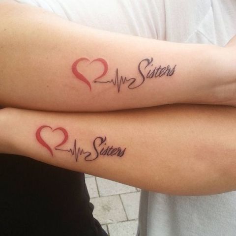 15 Sister Tattoos That Prove That Your Sister Is Your Best Friend