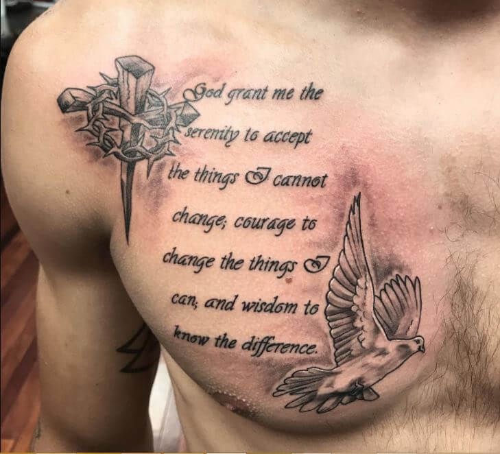 150 Unique Christian Tattoos For Men 2019 Religious Designs