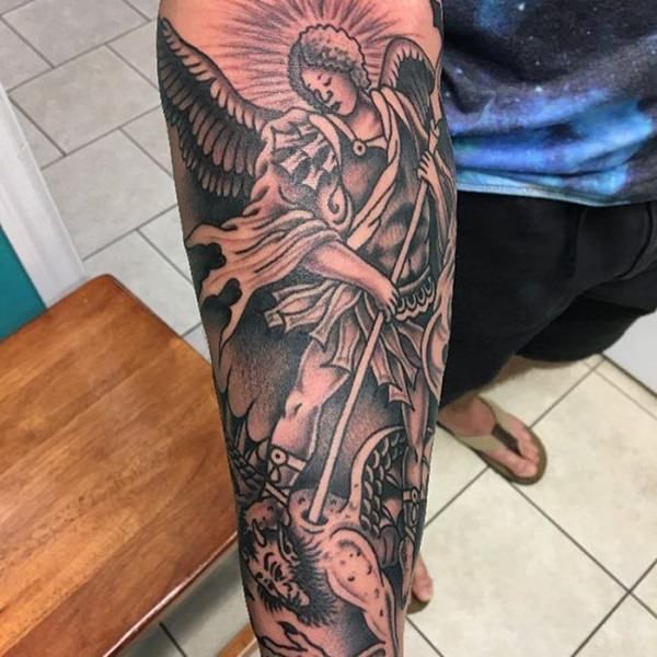 155 Saint Michael Tattoos Everything You Need To Learn With