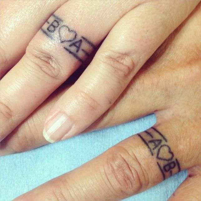 16 Wedding Ring Tattoos We Kind Of Love Ring Finger Tattoos Finger