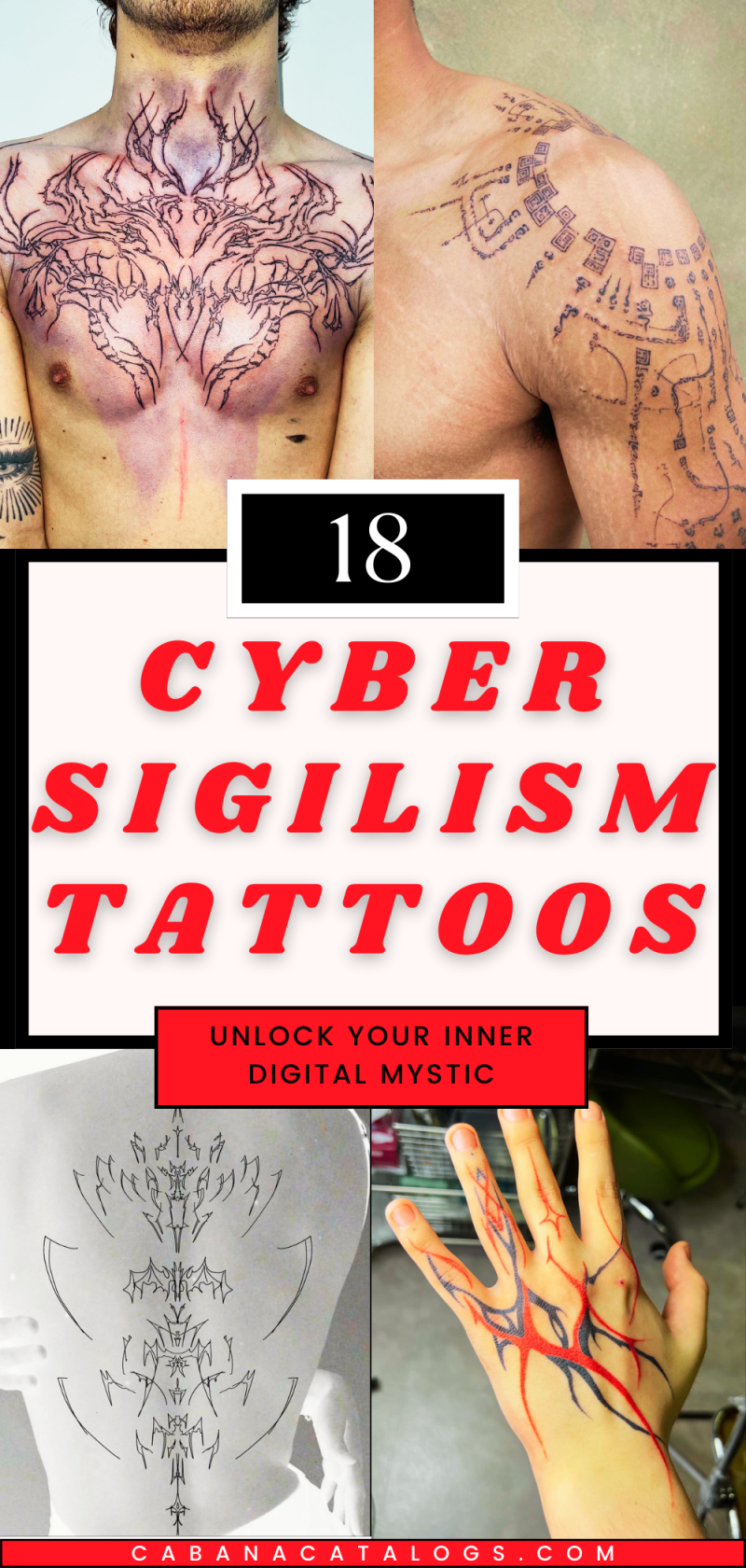 18 Creative Cyber Sigilism Tattoo Ideas That Are Going Viral