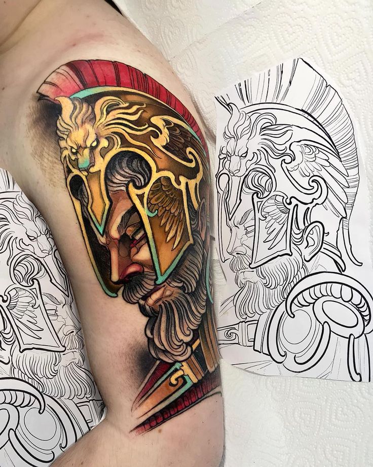 19 Best Ares God Of War Tattoo Meaning Image Ideas