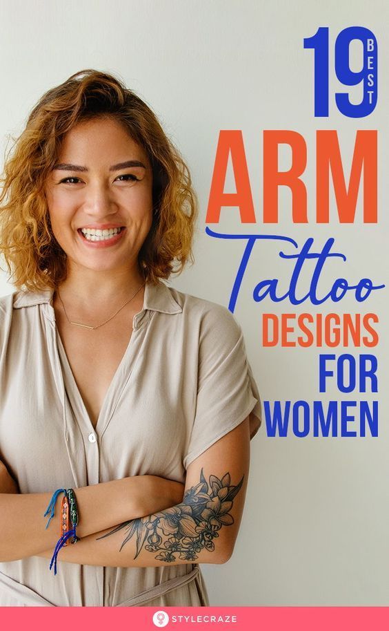 19 Best Arm Tattoo Designs For Women With Meanings 2019 Colorful