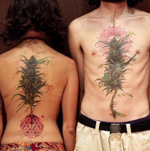 19 Coolest Weed Tattoos On Instagram