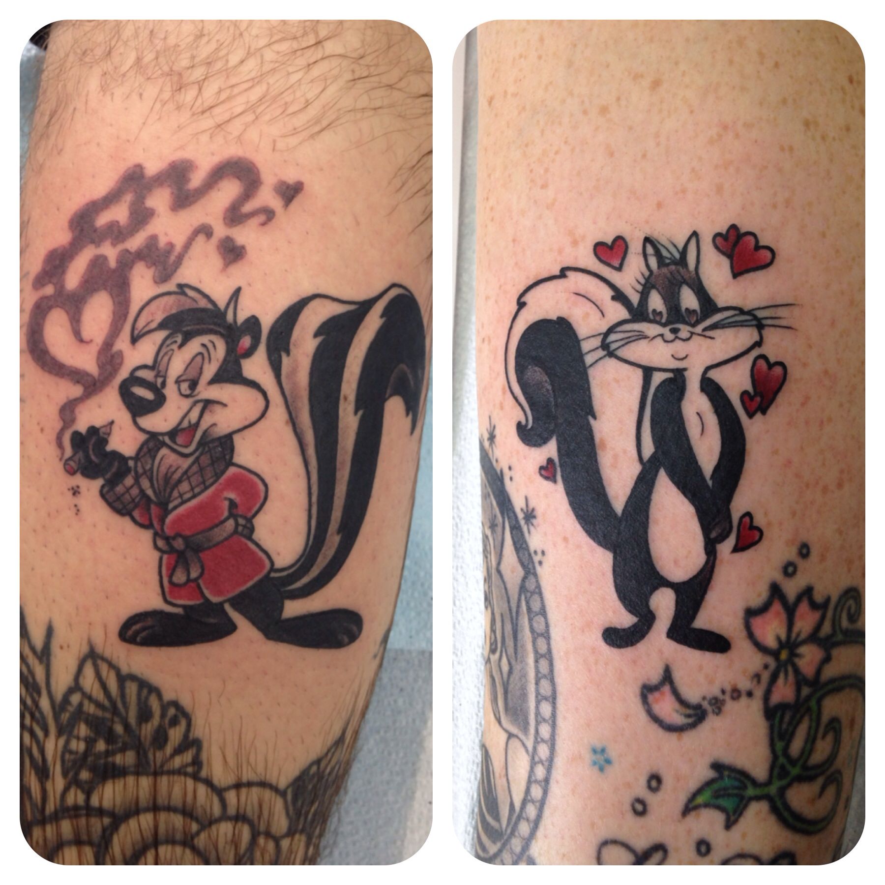 19 Pepe Le Pew Tattoo Rognvaldaaliyah