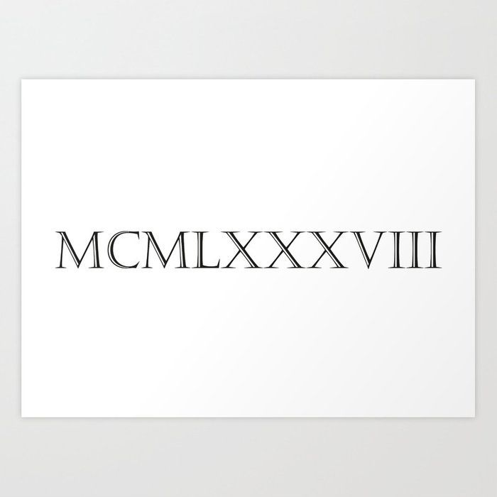 1984 In Roman Numerals How To Write 1984 In Roman Numerals