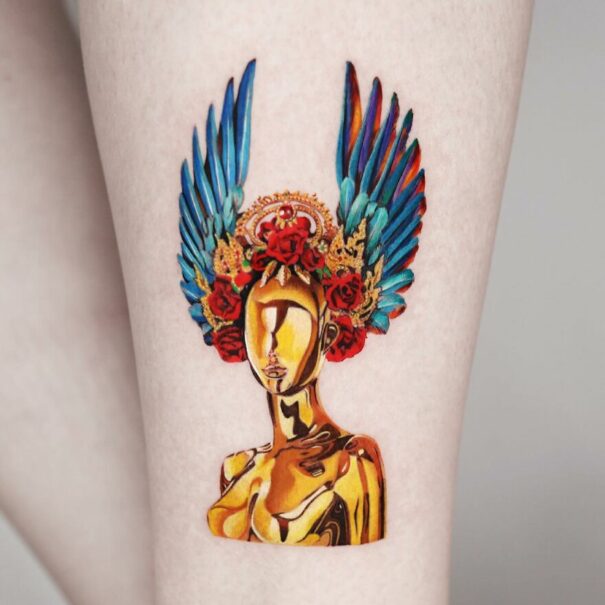 20 Amazing Gold Dazzled Tattoos Created By This Manhattan Based Tattoo