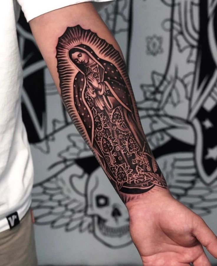 20 Amazing Virgen De Guadalupe Tattoos For 2024