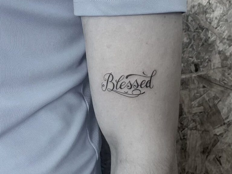 20 Blessed Tattoo Designs For Daily Inspiration 2023