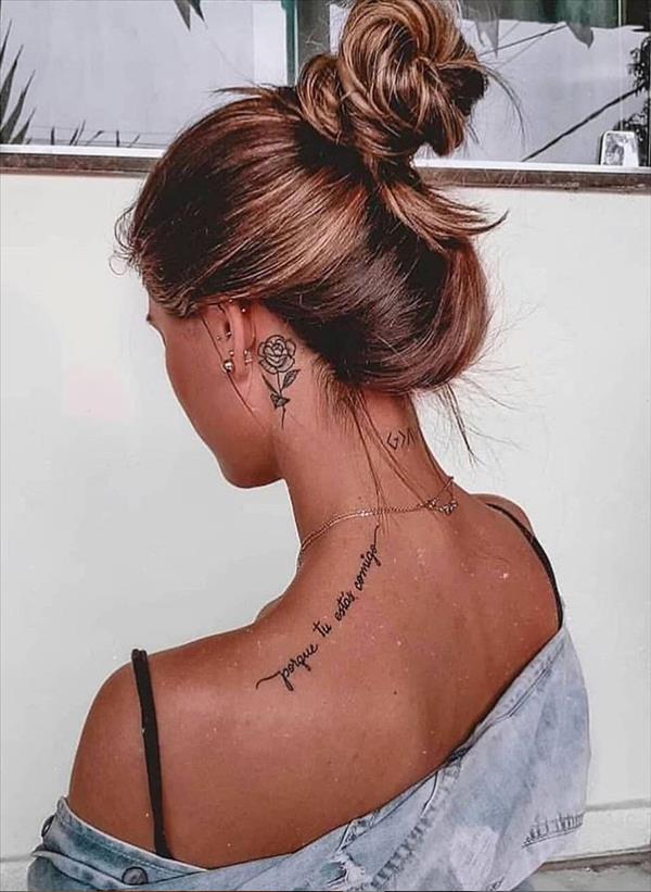 20 Cute Behind The Ear Tattoos For Women In 2024 The Trend Spotter