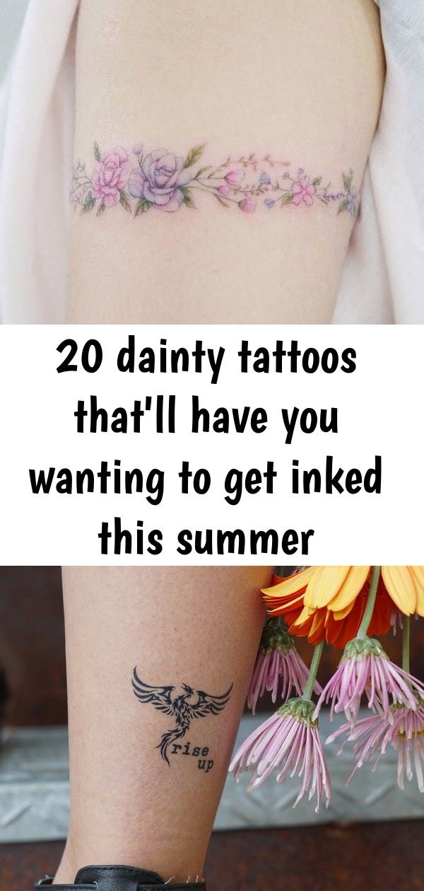 20 Dainty Tattoos That Ll Have You Wanting To Get Inked This Summer