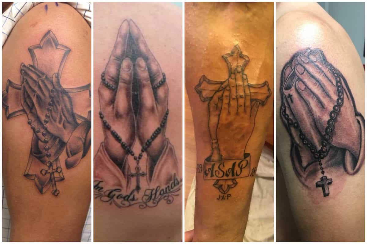 20 Impressive Tattoos With Praying Hands Ideas And Their Meaning Yen