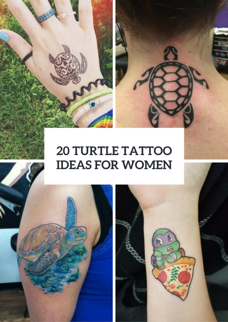 20 Incredible Turtle Tattoo Ideas For Women