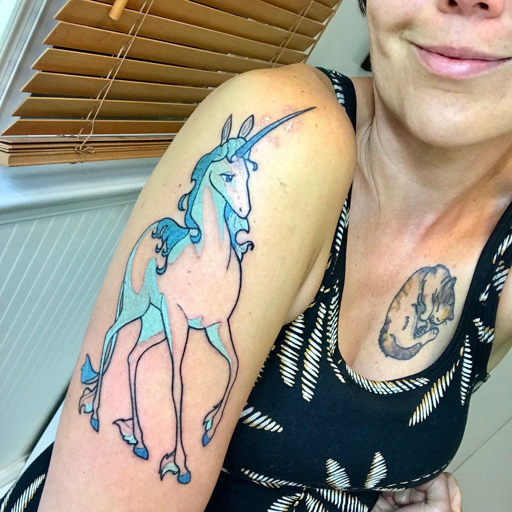 20 Last Unicorn Tattoo Aliciacayla