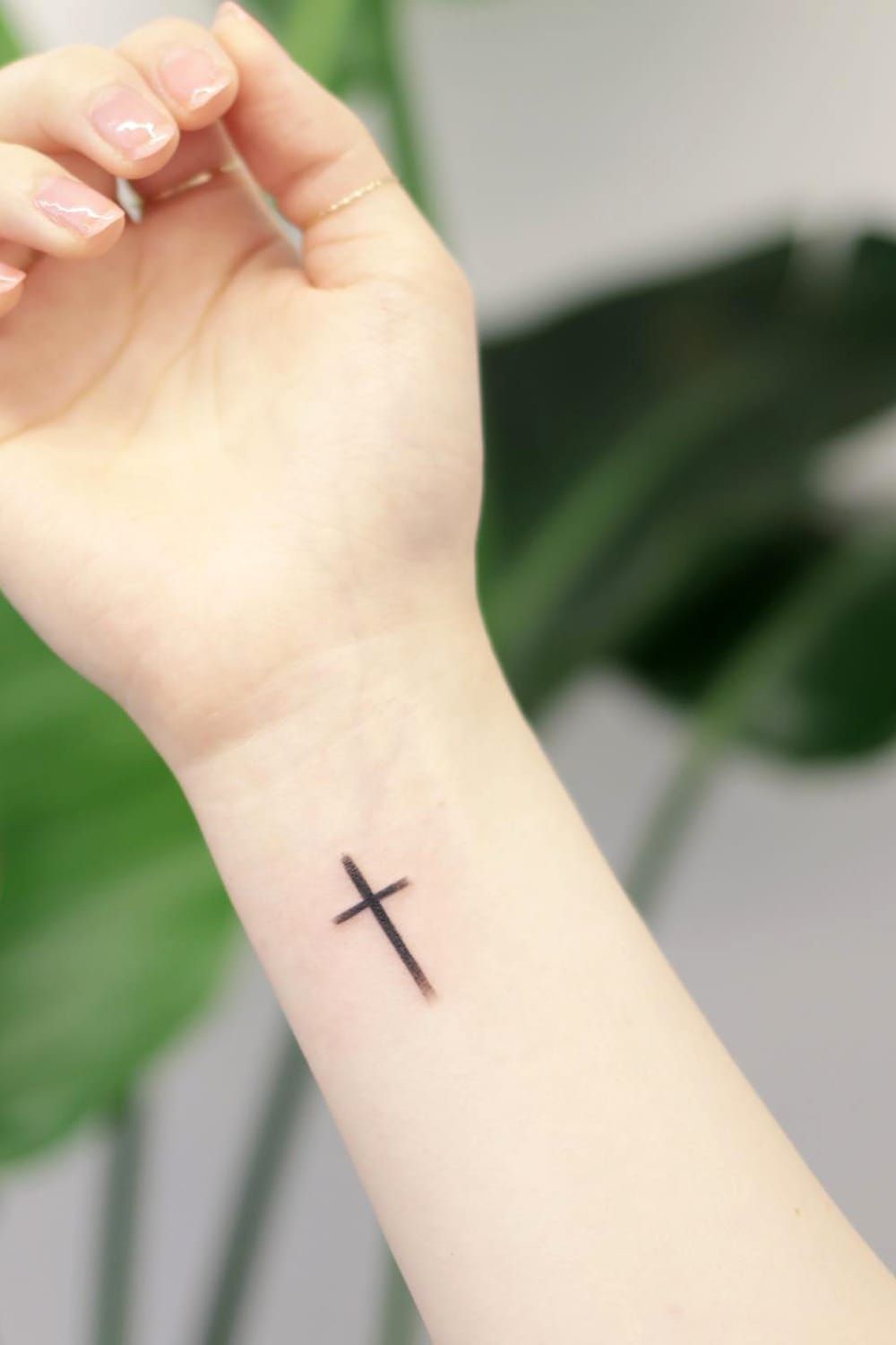 20 Most Popular Small Cross Tattoos