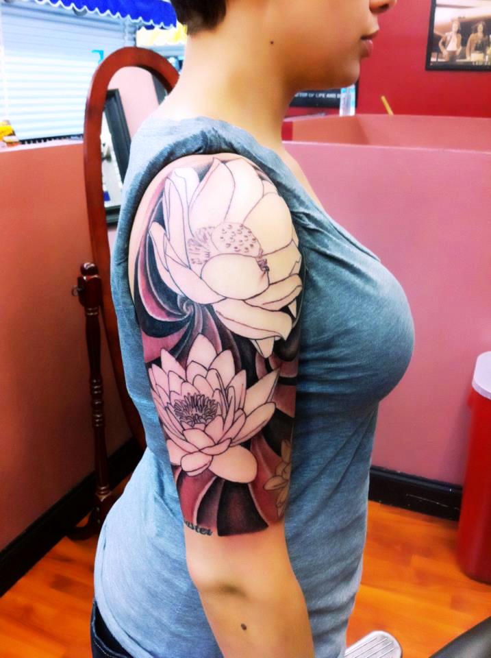 20 Motivational Half Sleeve Tattoos For Women Flawssy