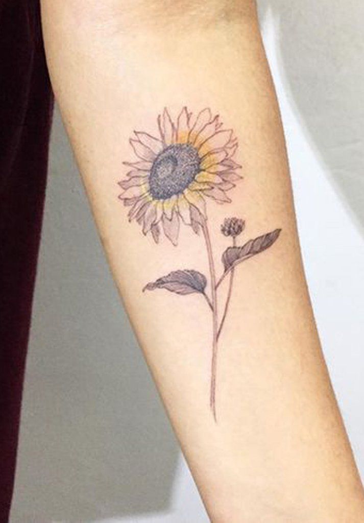 20 Of The Most Boujee Sunflower Tattoo Ideas Sunflower Tattoo Sleeve