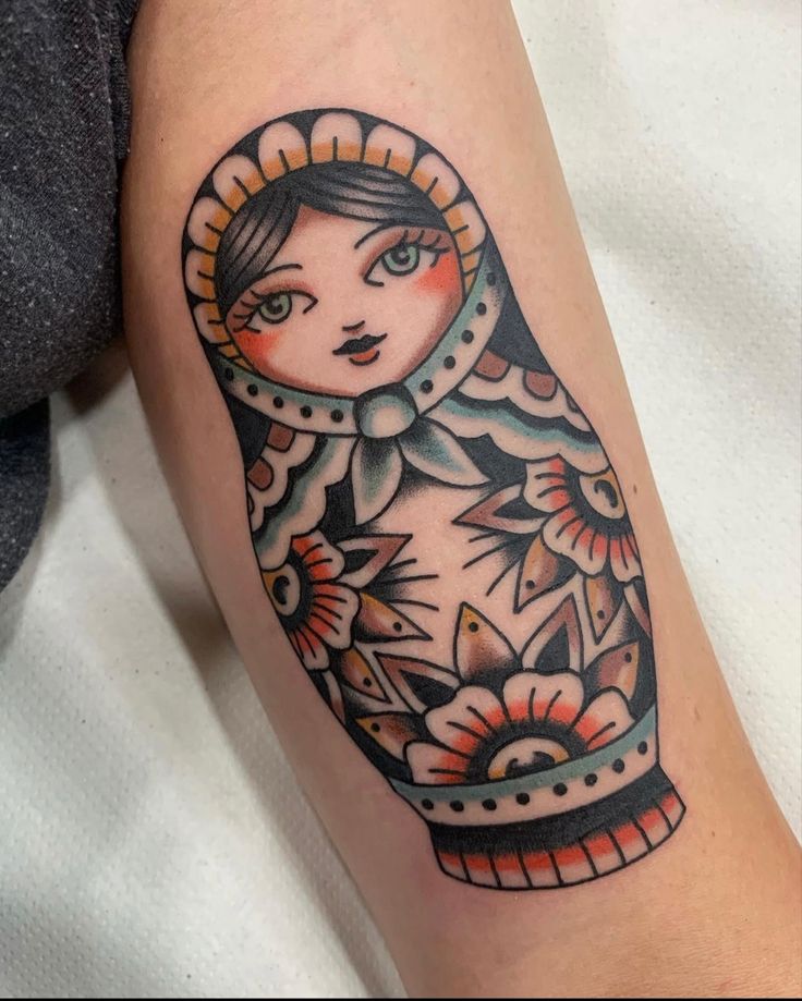 20 Russian Doll Tattoos Ideas Russian Doll Tattoo Doll Tattoo