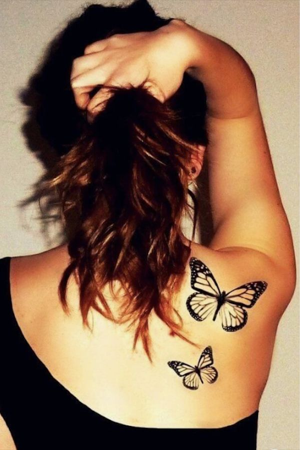 20 Simple And Beautiful Butterfly Tattoos Mainly For Your Fingers