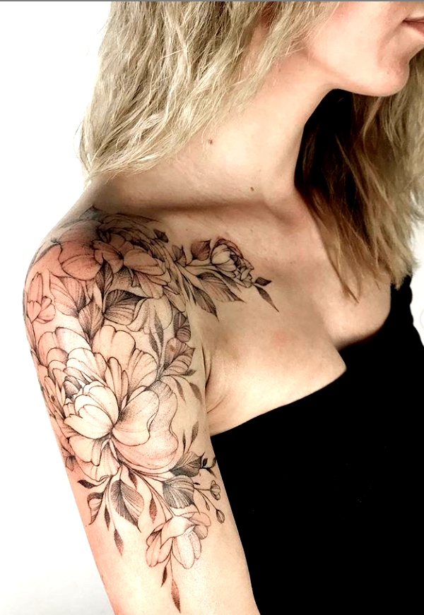 20 Unique Flower Sleeve Tattoo Design Ideas For Woman To Look Great Page 14 Of 20 Latest