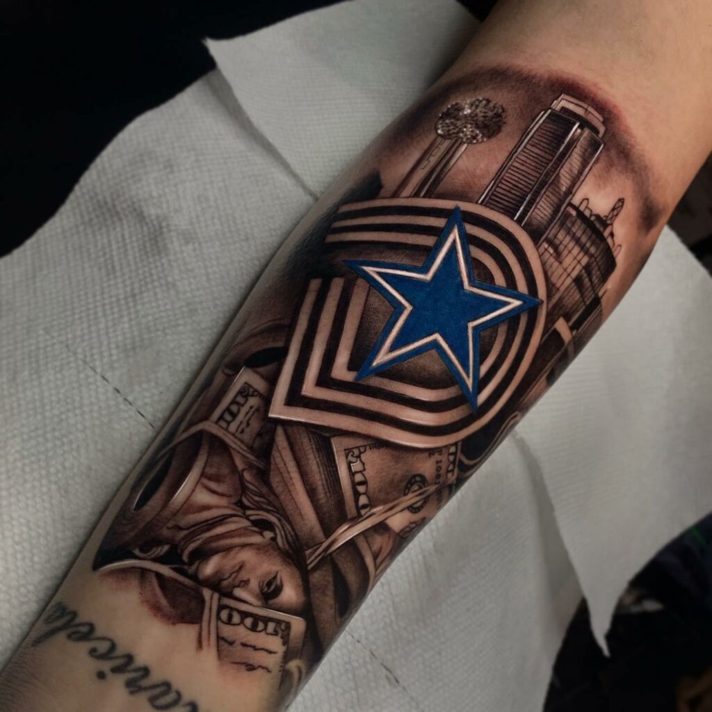 22 Dallas Cowboys Tattoo Carlokeleigh