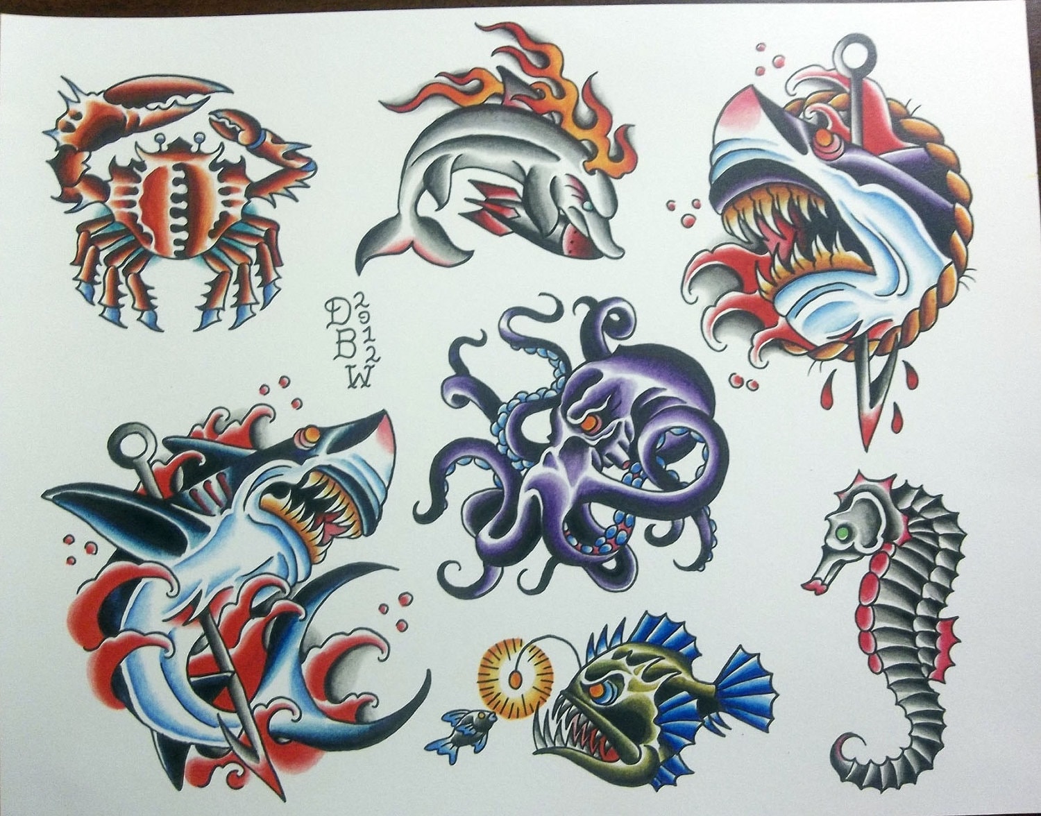 22 Tattoo Flash Only Images