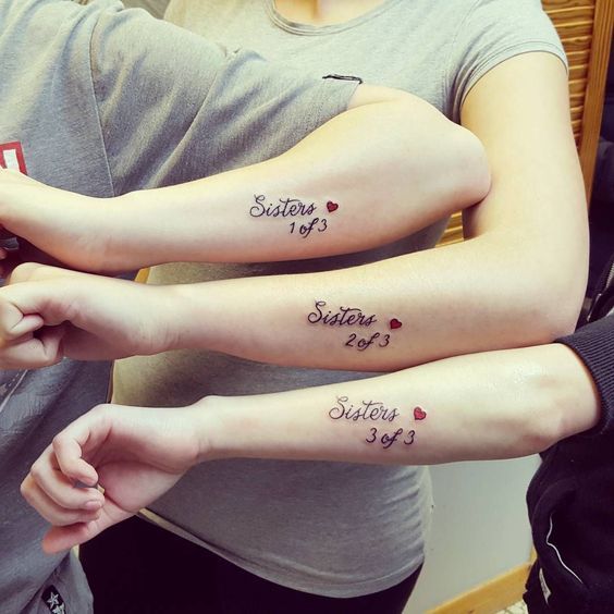 22 Unique Matching Meaningful Sister Tattoos To Try Tattoos For