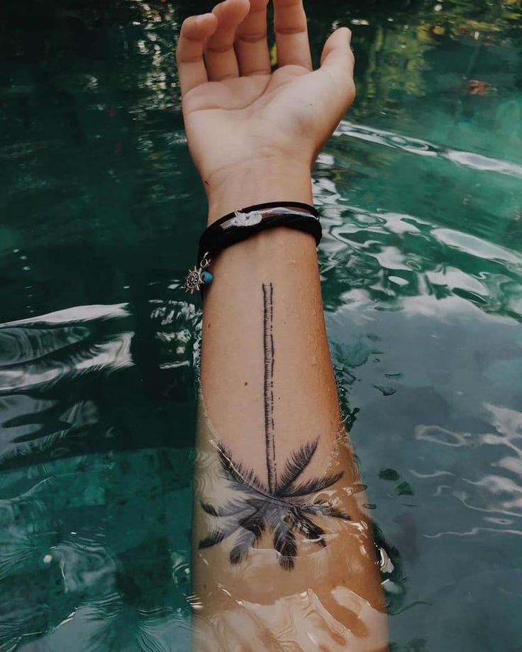 220 Beautiful Palm Tree Tattoos Designs With Meanings 2024