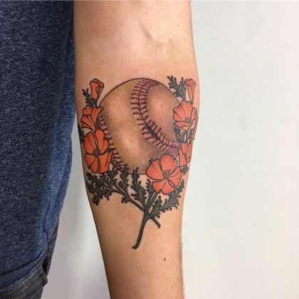 220 Best Baseball Tattoo Designs 2022 Sports Related Ideas