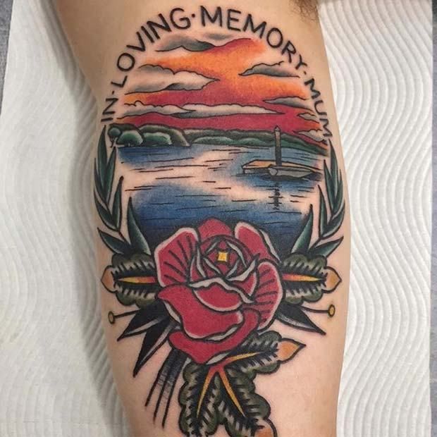 23 Emotional Memorial Tattoos To Honor Loved Ones Crazyforus