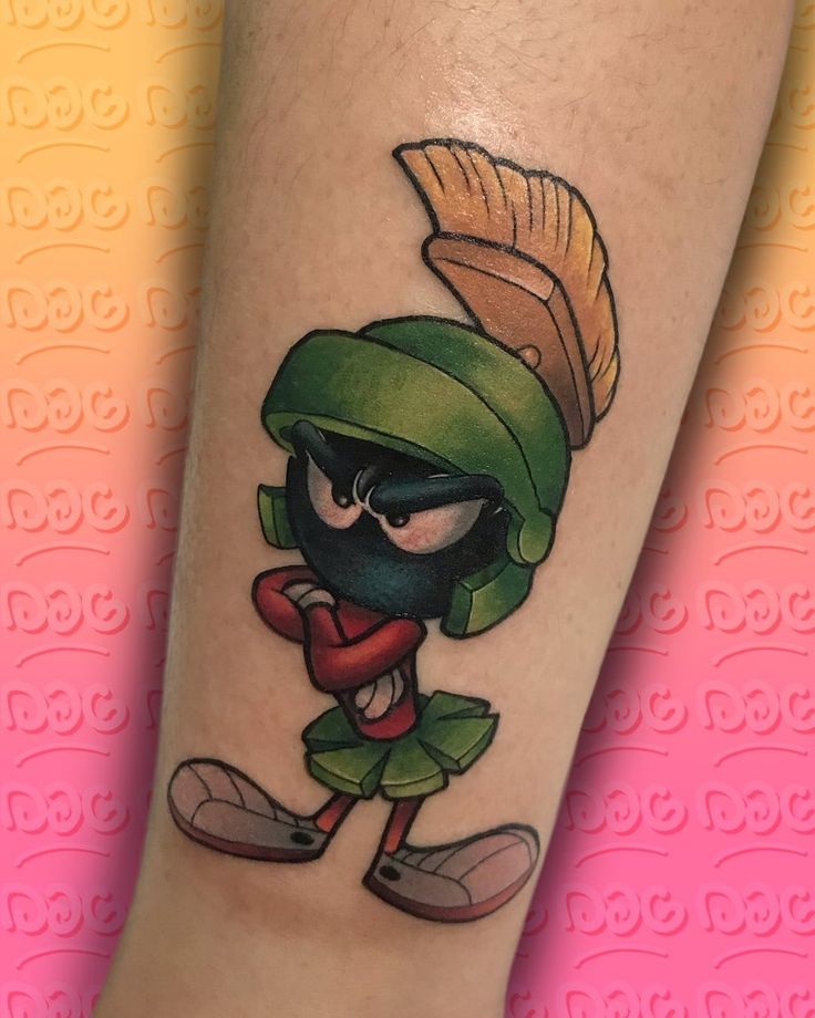 23 Marvin The Martian Tattoos For Another World Body Artifact