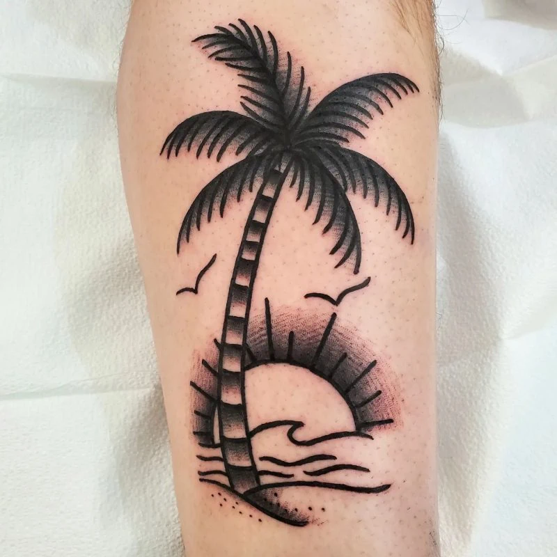 23 Palm Tree Tattoos A Symbol Of Paradise And Relaxation Body