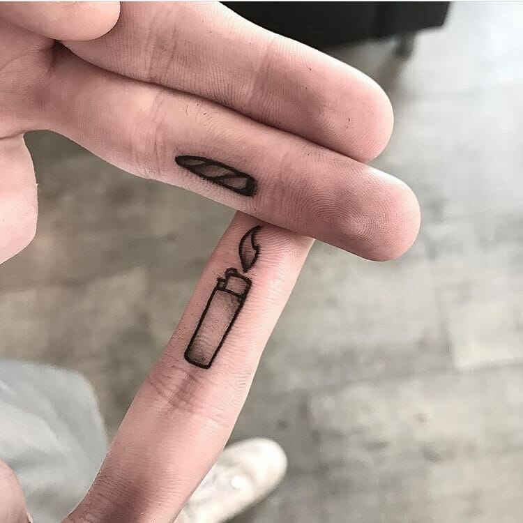 23 Stunning Small Finger Tattoos For Men Styleoholic