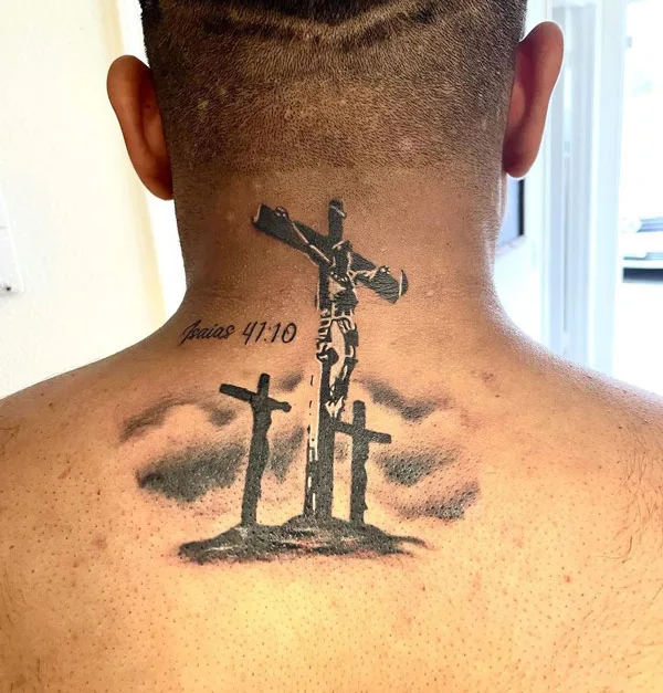 24 3 Cross Tattoos For Men Barindermargaux