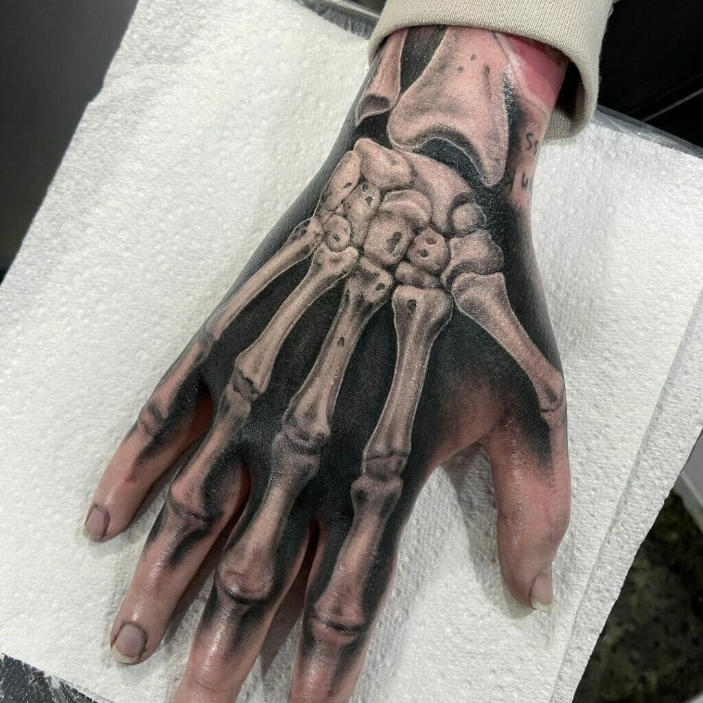 24 Best Skeleton Hand Tattoo Images In 2020 Skeleton Hand Tattoo