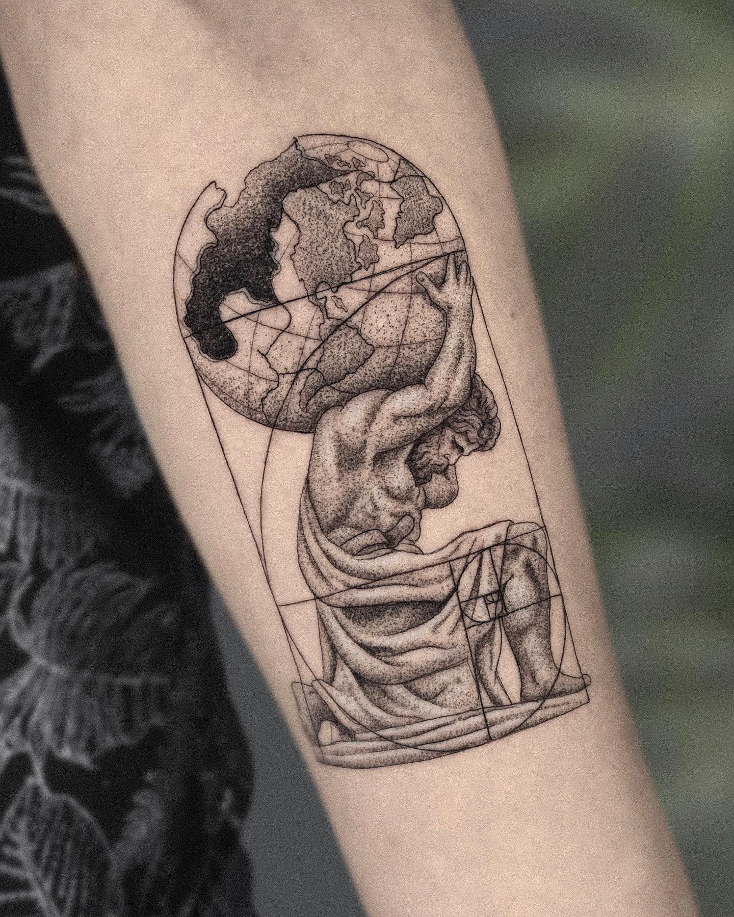 24 Coolest Atlas Tattoo Ideas Artofit