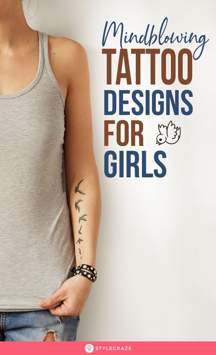 24 Mindblowing Tattoo Designs For Girls