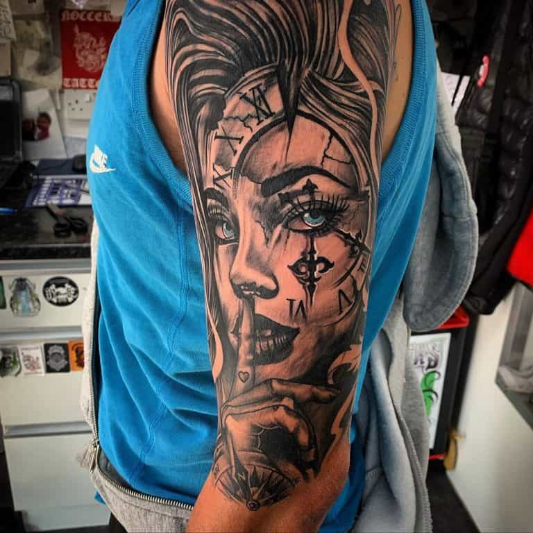 24 Upper Arm Tattoo Designs For Men