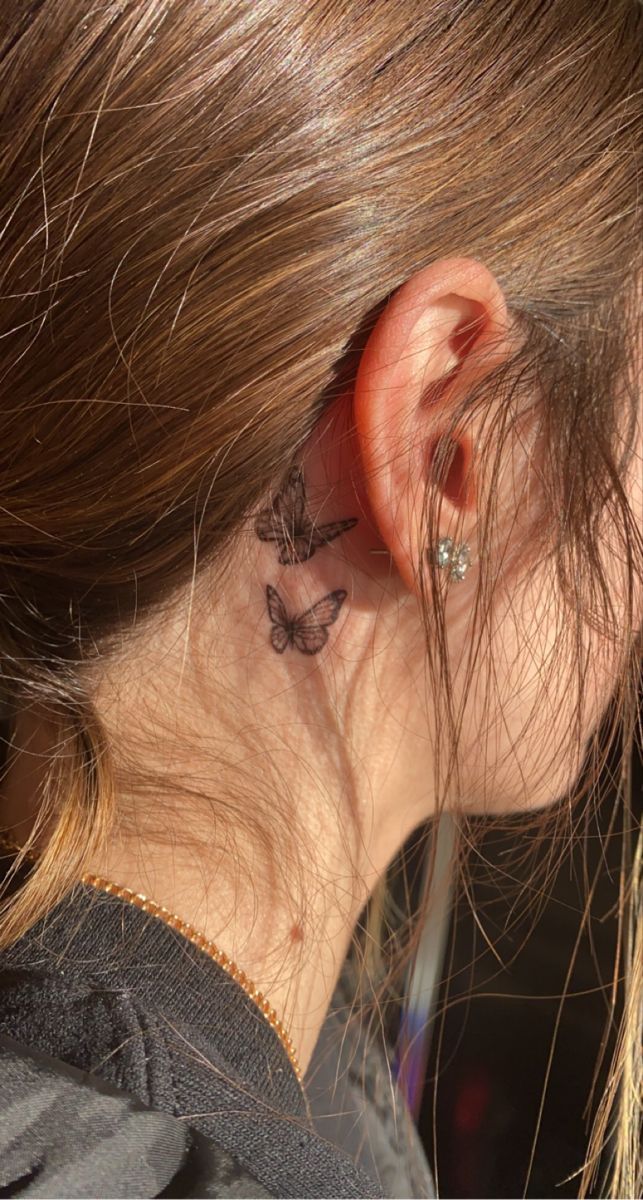 240 Beautiful Behind The Ear Tattoo Ideas With Meaning 2023 Artofit