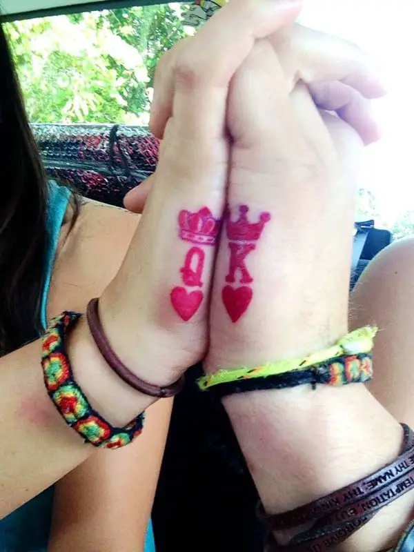 25 Amazing Images Of King And Queen Tattoos Sheideas