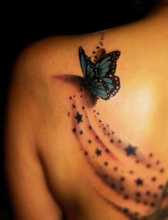 25 Amazing Unique Butterfly Tattoos Unique Butterfly Tattoos