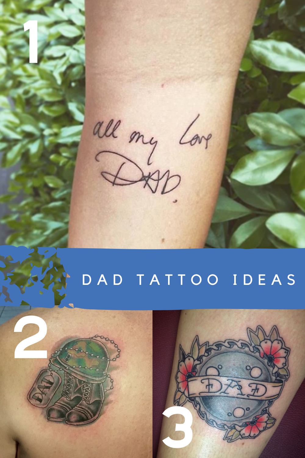 25 Honoring Dad Tattoo Ideas Tattooglee Rip Tattoos For Dad Father Tattoos Dad Tattoos Cute