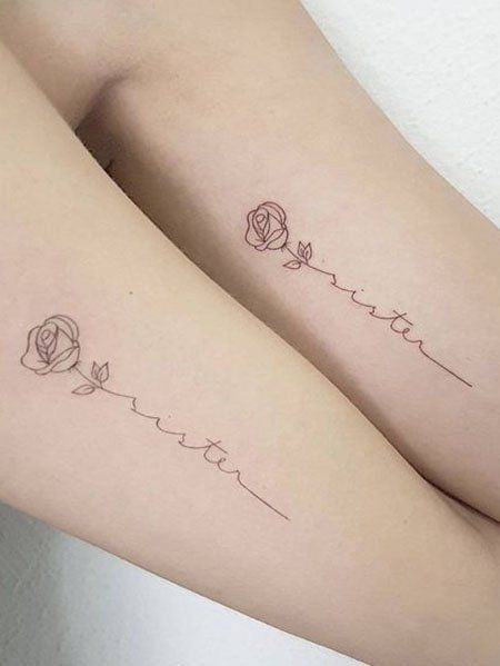 25 Matching Sister Tattoos To Celebrate Your Special Bond