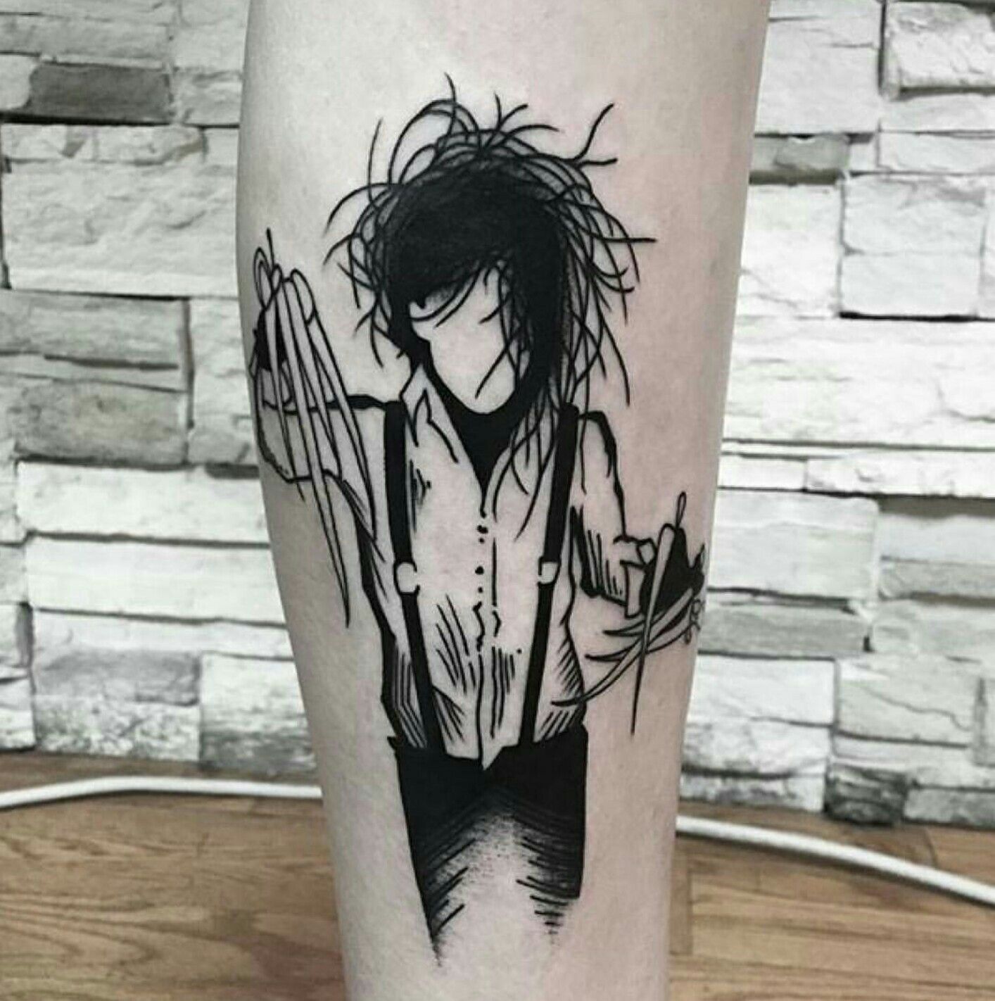 25 Stunning Edward Scissorhands Tattoo Designs Image Ideas