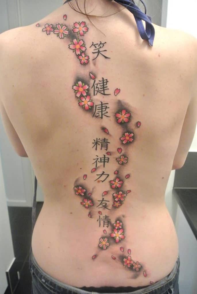 25 Unique And Beautiful Cherry Blossom Tattoo Designs Sheideas