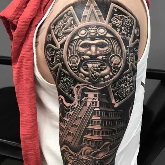 250 Amazing Aztec Tattoo Designs And Ideas Body Art Guru