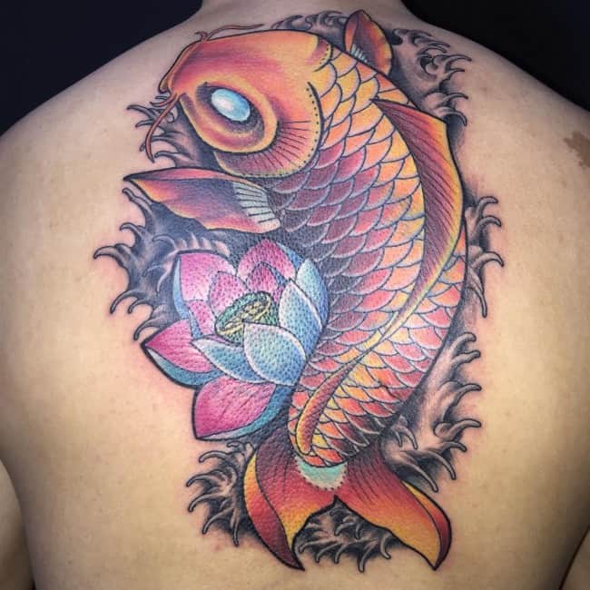 250 Best Koi Fish Tattoos Meanings Ultimate Guide February 2020