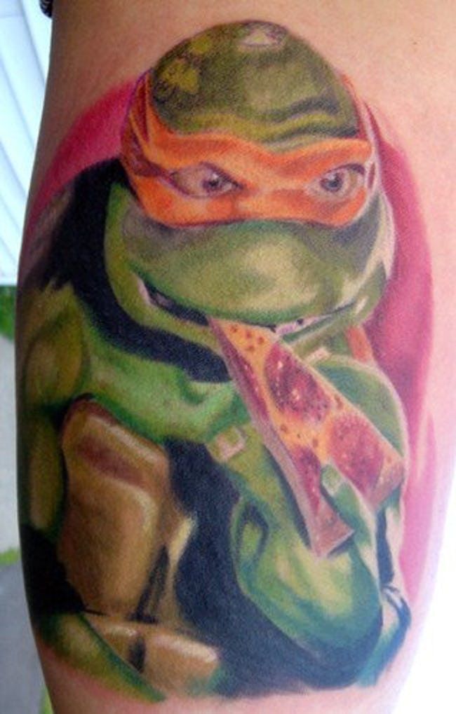 26 Awesome Tattoos Inspired By Teenage Mutant Ninja Turtles Viraluck