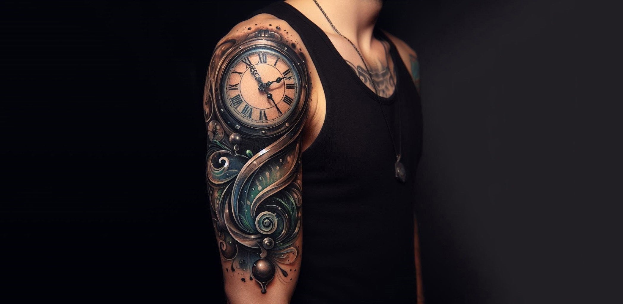 27 Clock Designs Ideas In 2021 Tattoo Stencils Clock Tattoo Sleeve