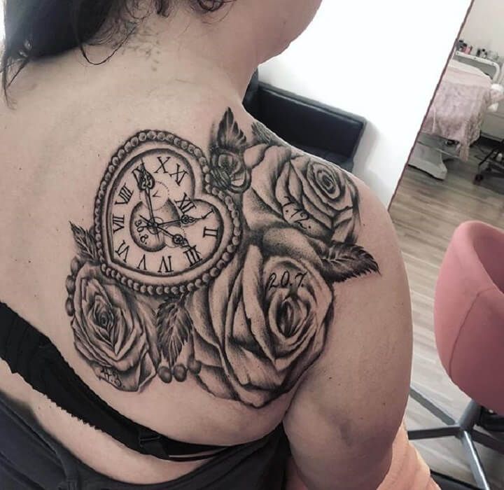 27 Cool Clock Tattoo Ideas With Meanings Body Art Guru